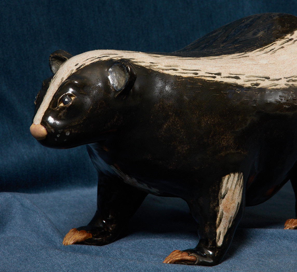 SKUNK VASE BY PEARCE WILLIAMS