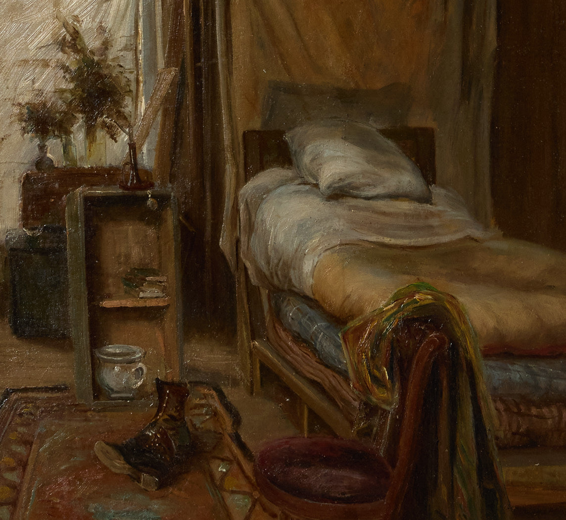 TIME TO REST CIRCA NORTHERN FRANCE 1895