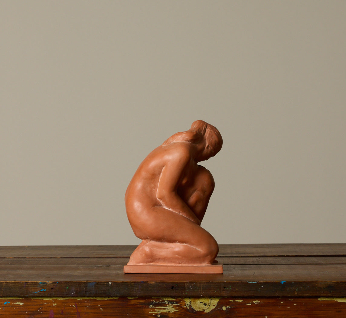 HUNGARIAN ART DECO TERRACOTTA SCULPTURE