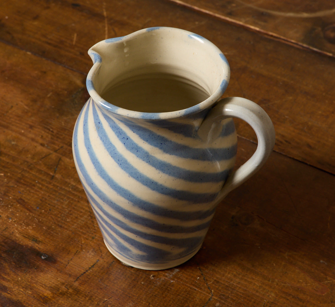 STUDIO POTTERY SWIRL PITCHER II