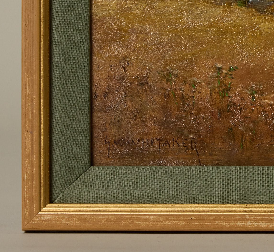 19TH CENTURY AUTUMN LANDSCAPE