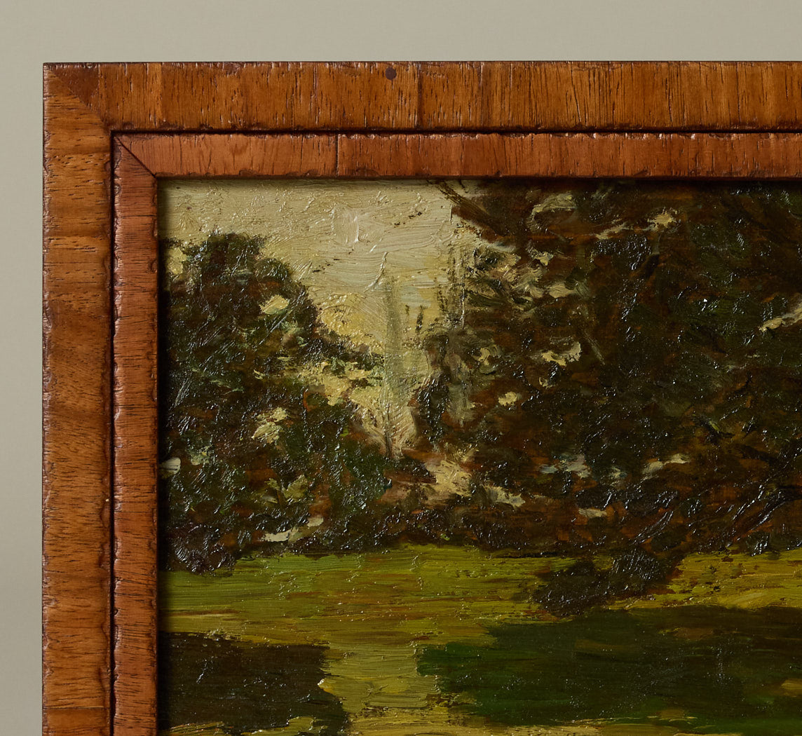 VENETIAN GARDEN BY EMMA CIARDI ( 1879-1933)
