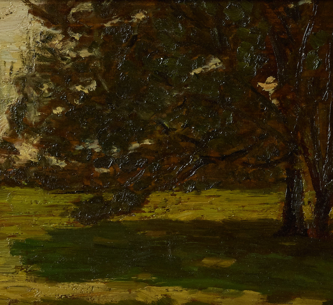 VENETIAN GARDEN BY EMMA CIARDI ( 1879-1933)