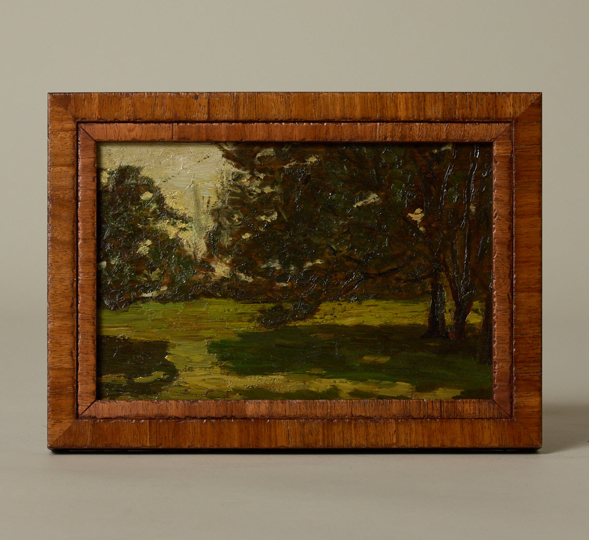 VENETIAN GARDEN BY EMMA CIARDI ( 1879-1933)