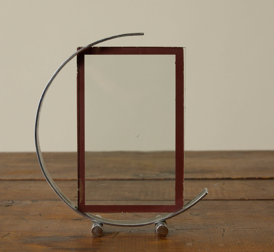 1930S ART DECO SILVER PLATED PICTURE FRAME