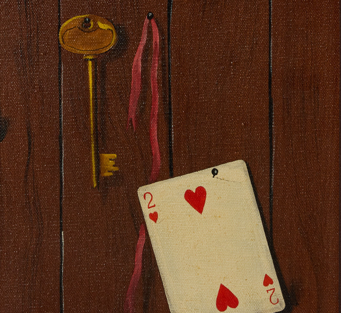 MID CENTURY TWO OF HEARTS