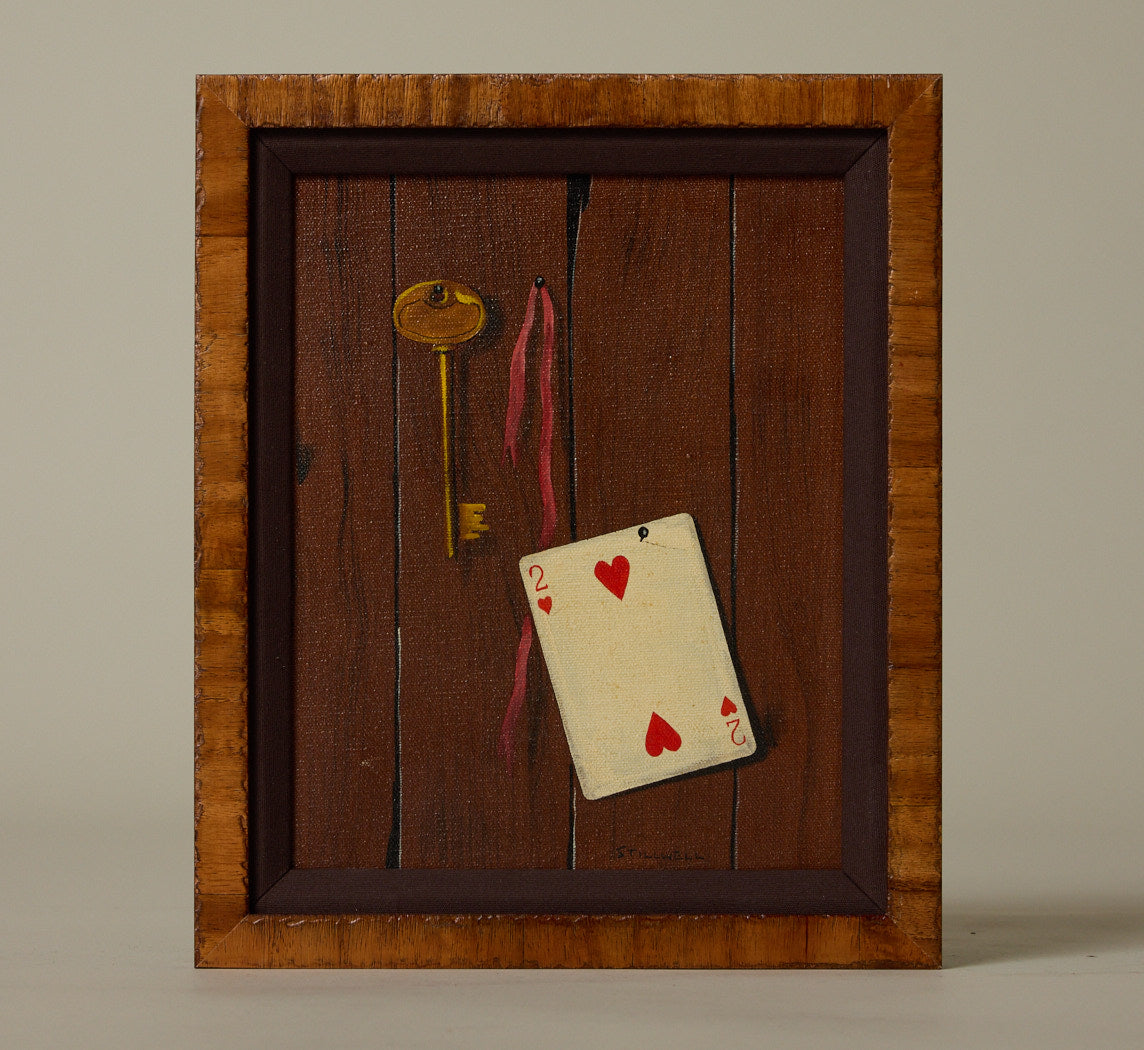 MID CENTURY TWO OF HEARTS