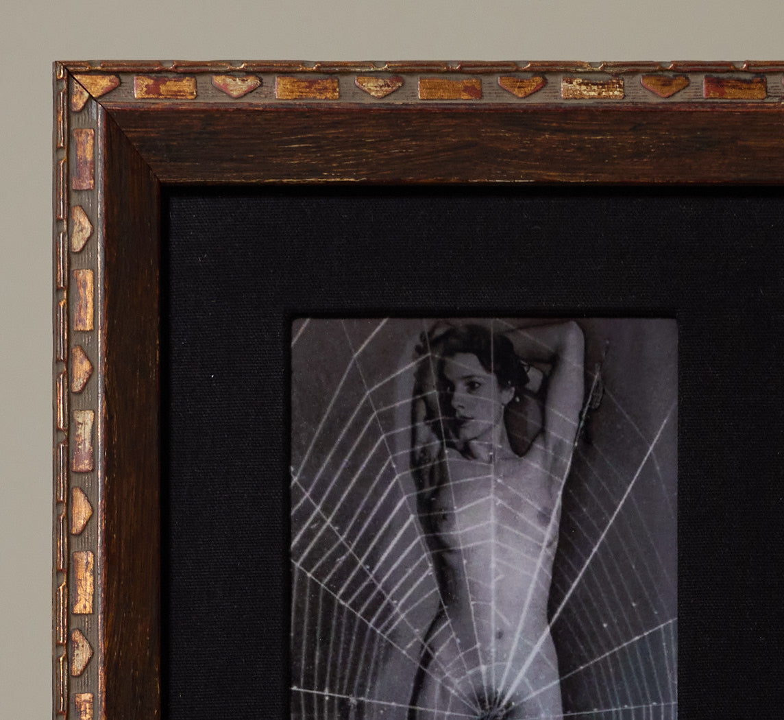 PHOTOLITHOGRAPH OF SPIDER LADY BY MAN RAY, 1930