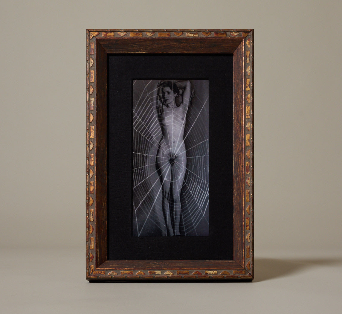 PHOTOLITHOGRAPH OF SPIDER LADY BY MAN RAY, 1930