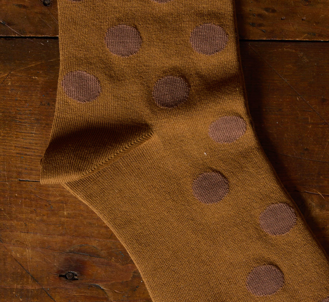 COTTON POLKA DOT SOCKS BY MARIA LA ROSA