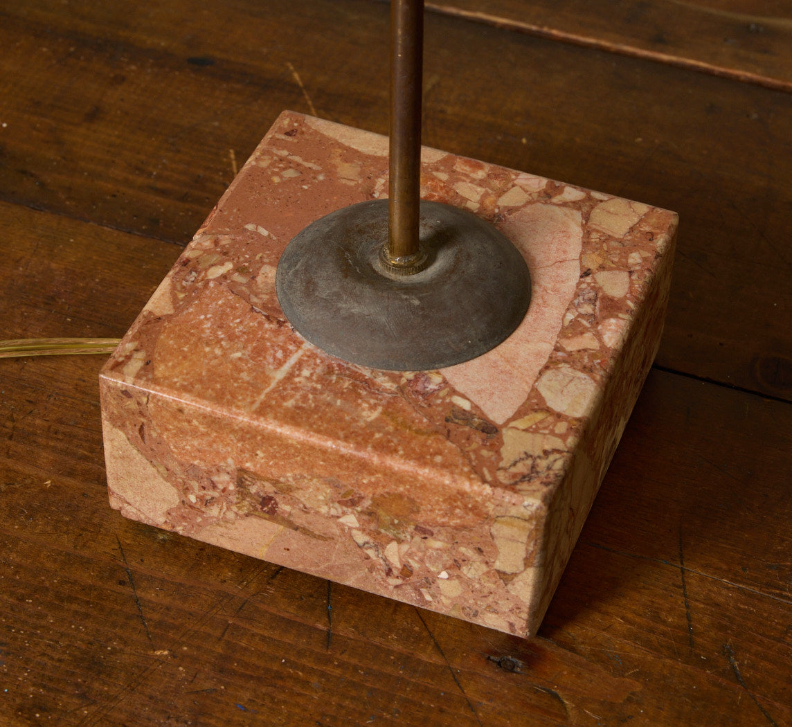 1950S ITALIAN ARREDOLUCE TABLE LAMP WITH MARBLE BASE