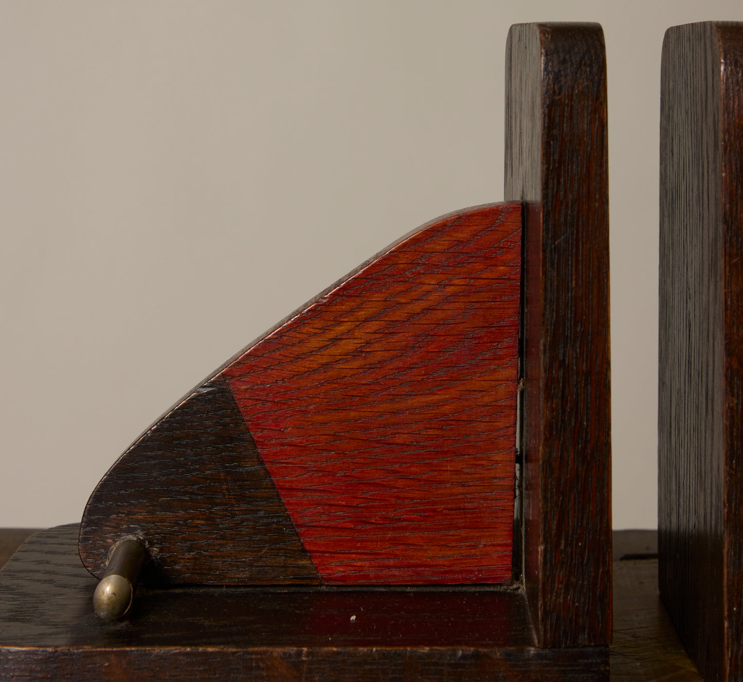 1920S DUTCH ART DECO AMSTERDAM SCHOOL BOOKENDS