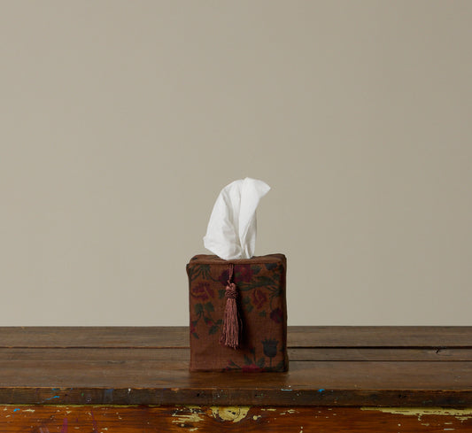 PIERCE & WARD SPRING VINE TISSUE BOX COVER