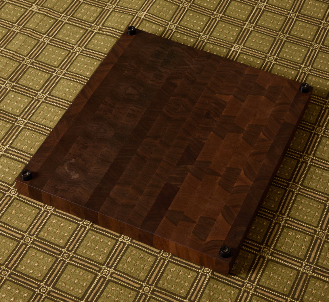 WALNUT END GRAIN CUTTING BOARD