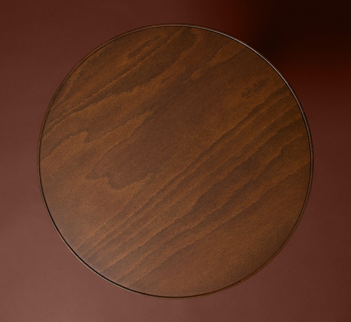 1940S OAK SIDE TABLE ATTR. TO CHARLES DUDOUYT