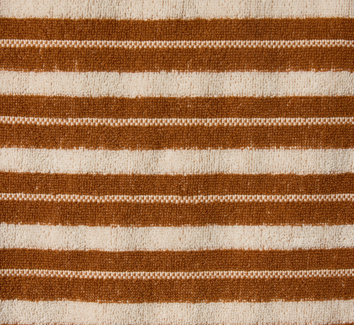 BAINA SAN LUIS HAND TOWEL IN CHALK AND FUYU