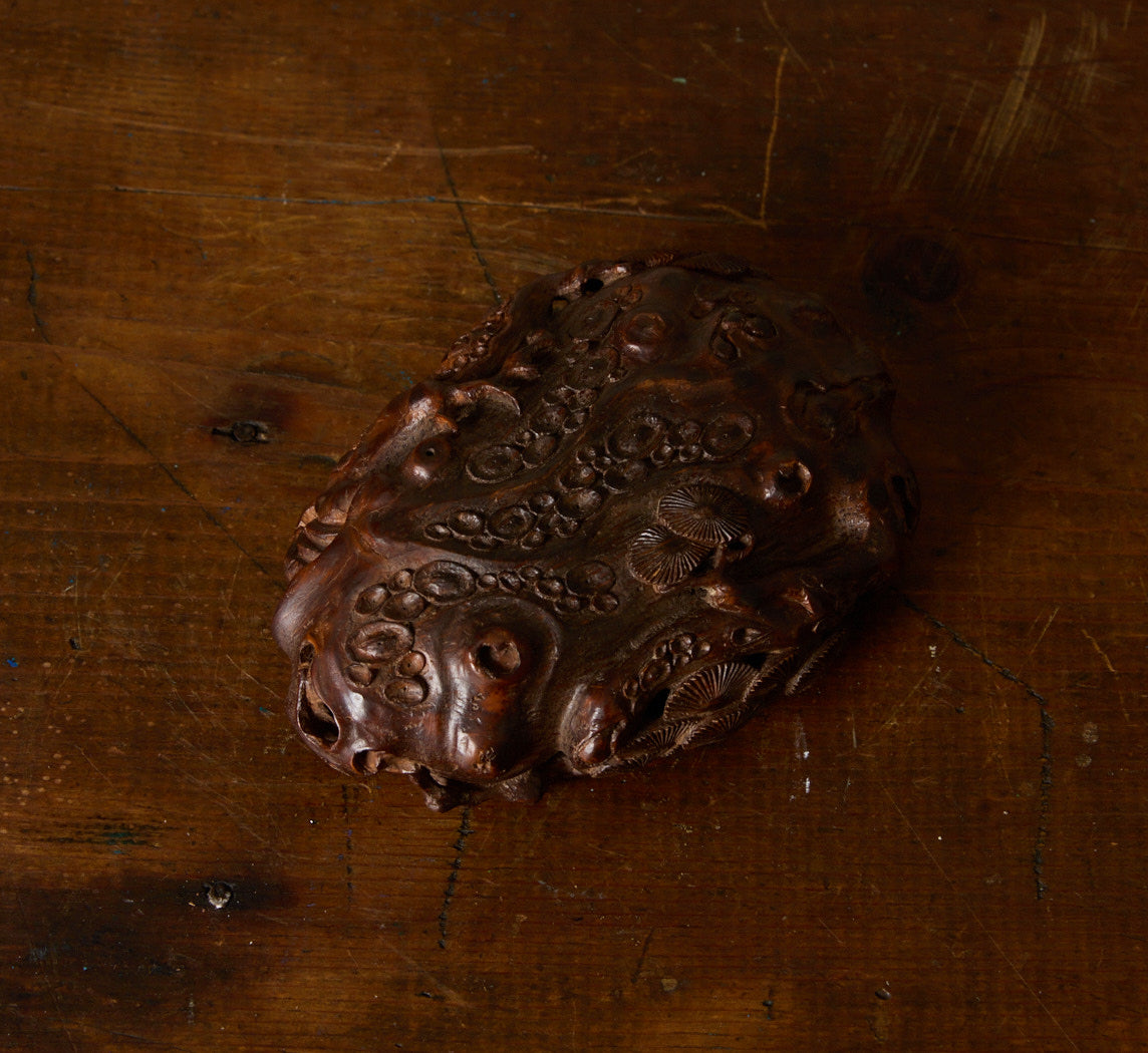 LATE 19TH CENTURY CARVED VESSEL