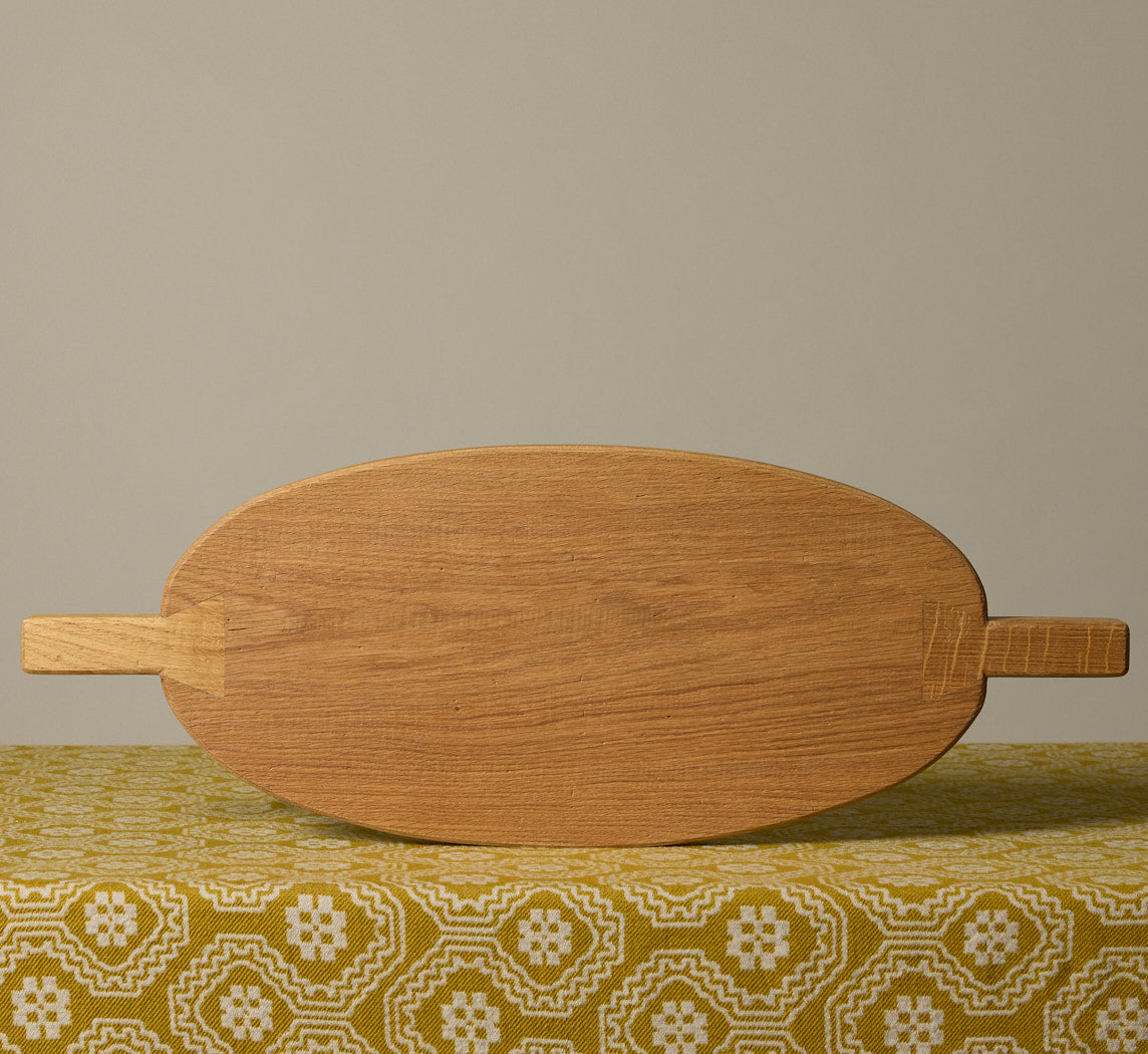 IL BUCO VITA DOUBLE HANDLED OVAL CUTTING BOARD