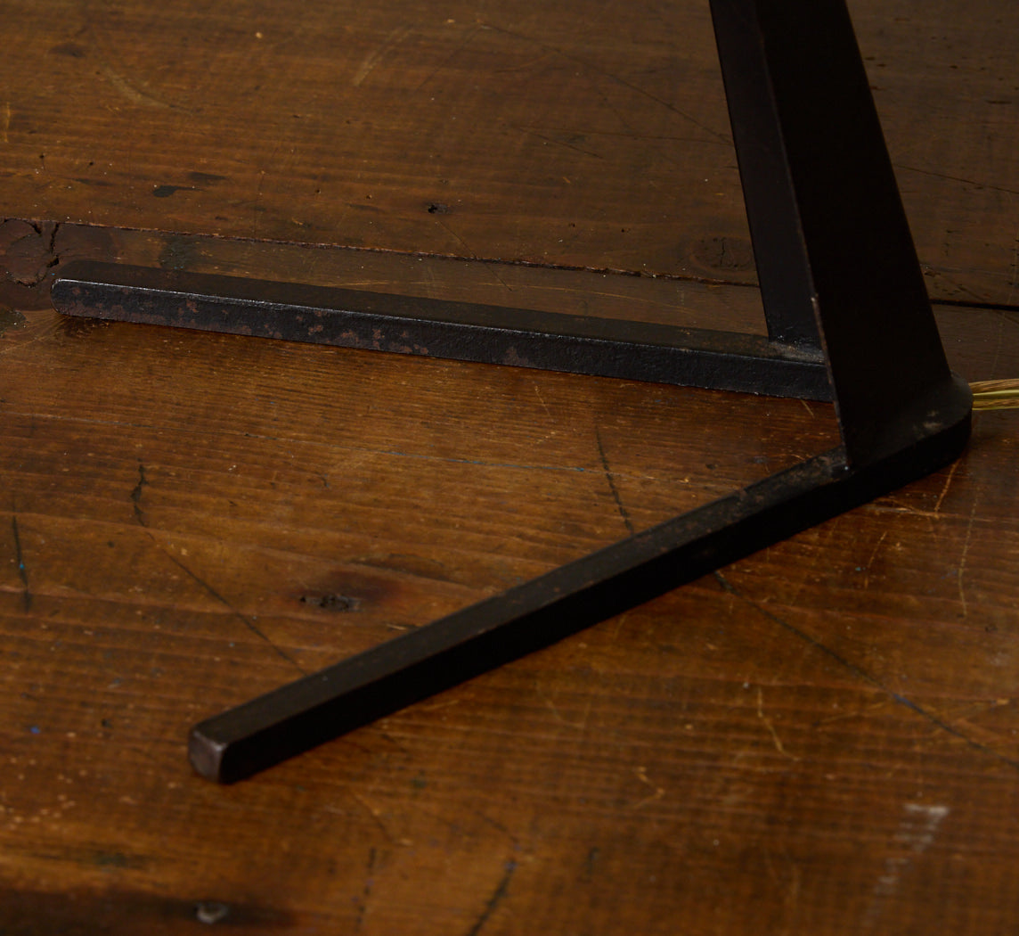 1950S EUROPEAN MODERNIST BANANA TRIPOD LAMP