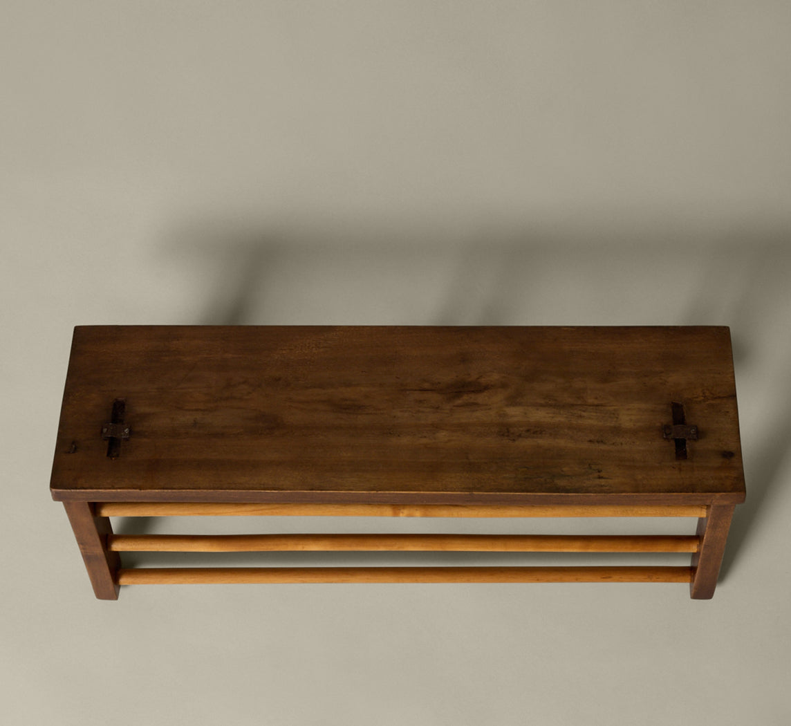 1950S SCANDINAVIAN WOODEN COAT RACK
