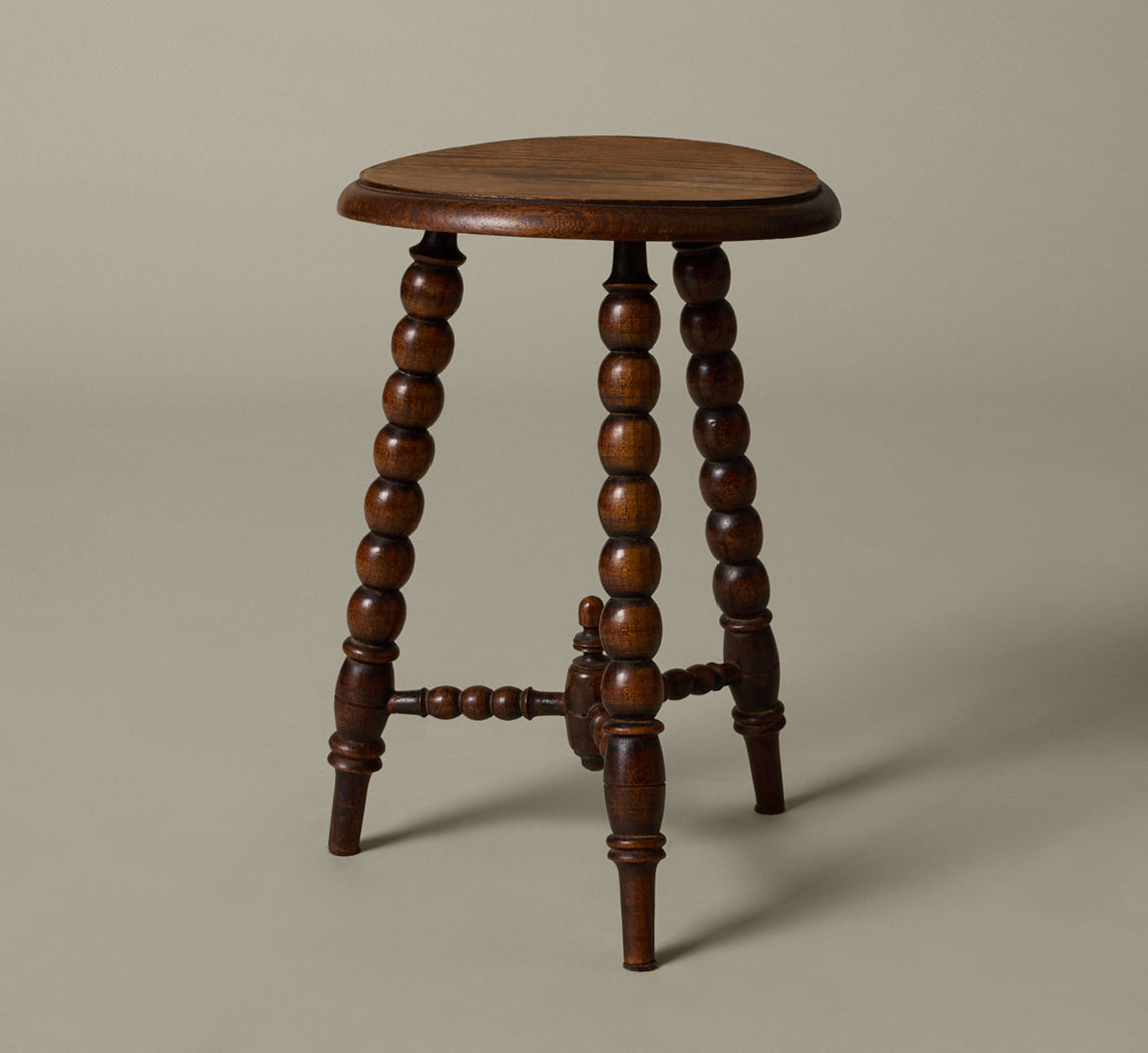 19TH CENTURY FRENCH BOBBIN STOOL