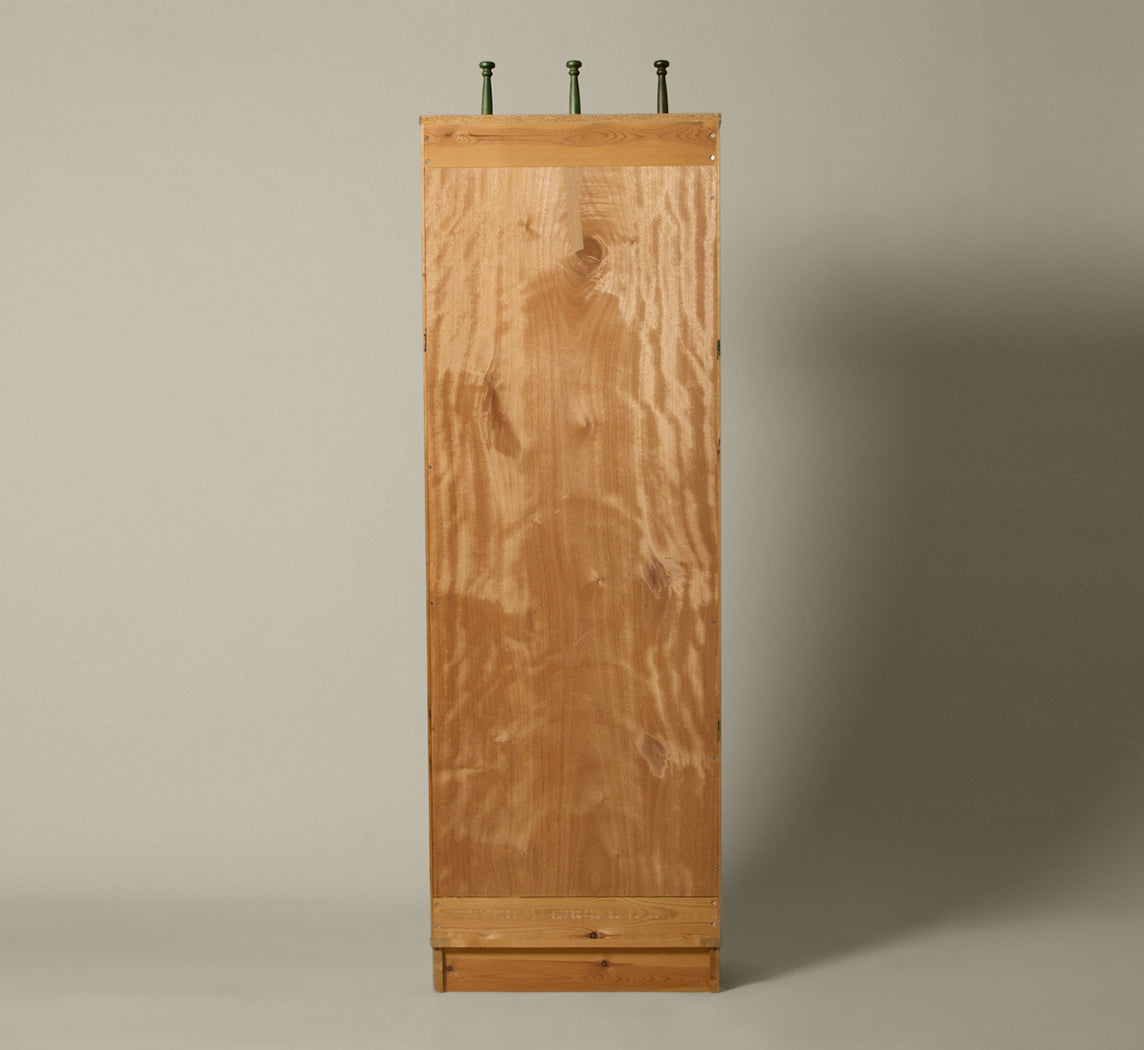 MIDCENTURY SWEDISH GREEN PINE HALL TREE