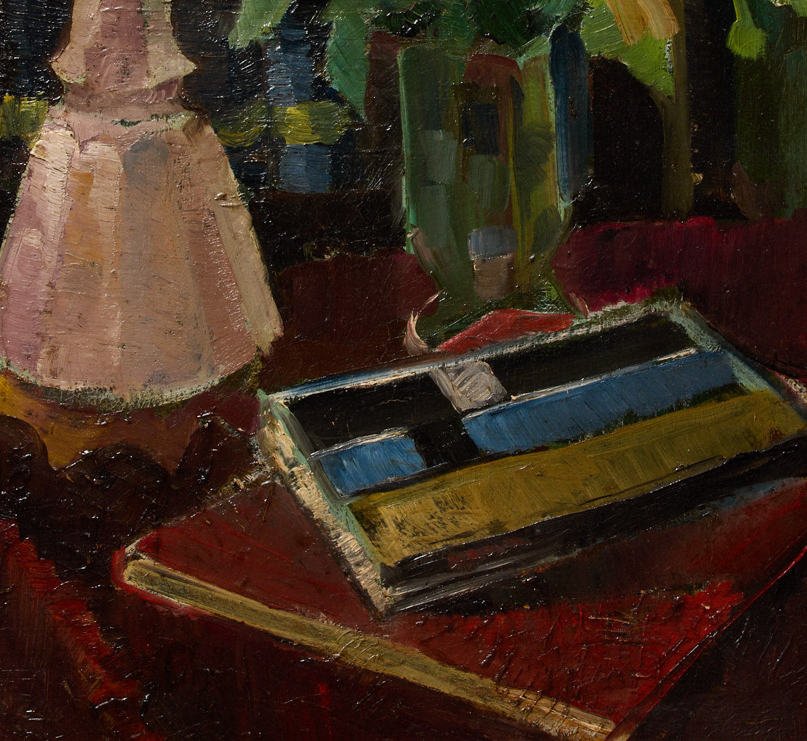 1930S FRENCH SCHOOL TABLE STILL LIFE