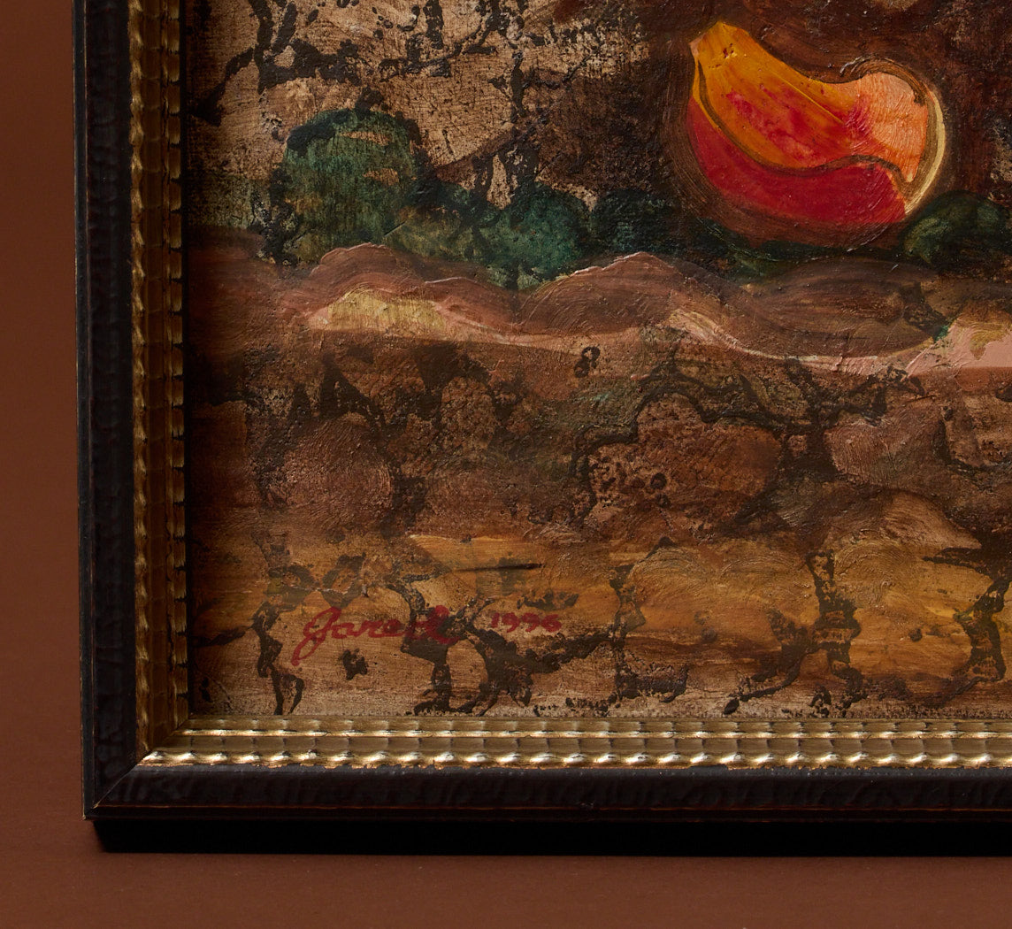 VINTAGE AMERICAN MODERNIST FLORAL STILL LIFE