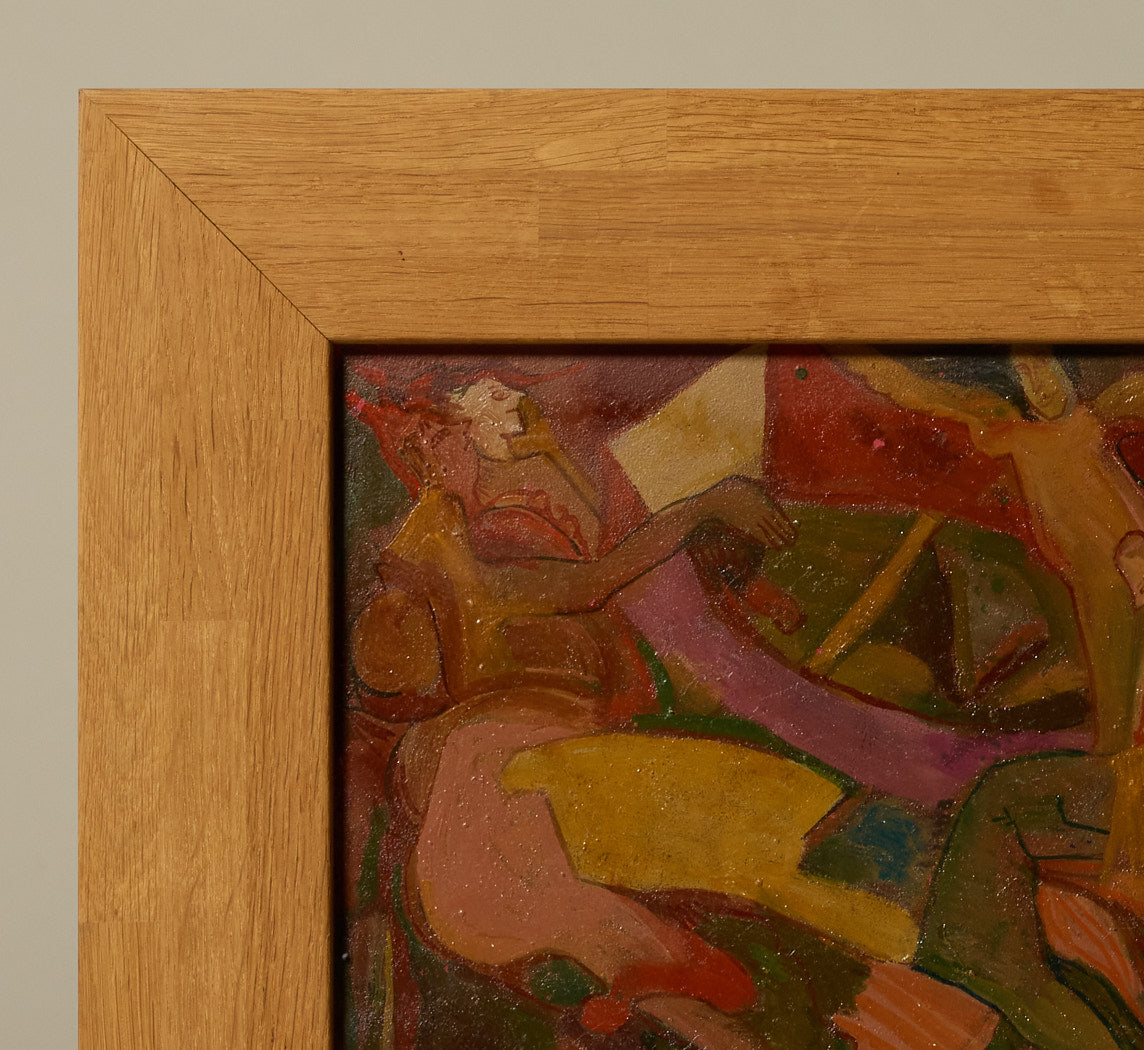1930s FRENCH ABSTRACT COMPOSITION