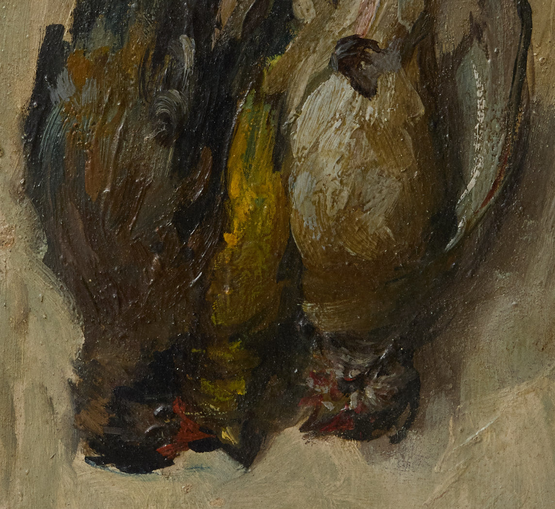 1930S ITALIAN NATURA MORTA OF GAME BIRDS