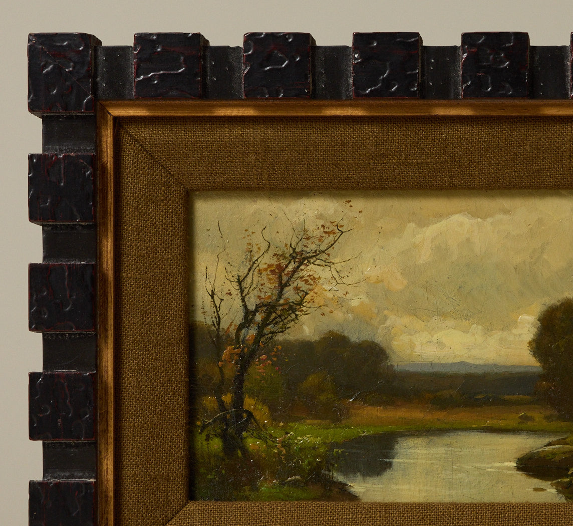 LATE AUTUMN LANDSCAPE BY JOHN FRANCIS MURPHY (1853-1921)