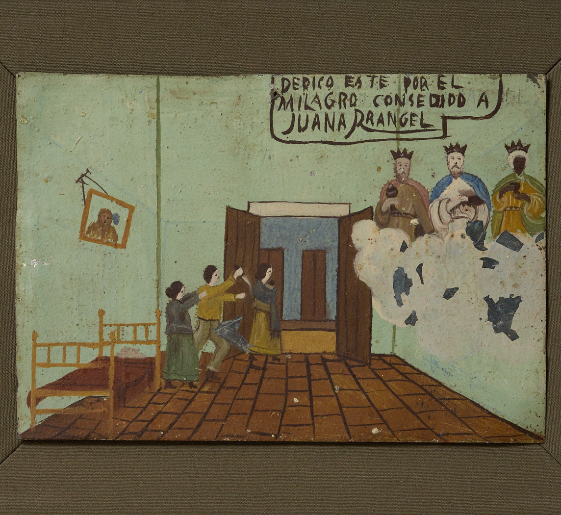 1930S MEXICAN FOLK ART RETABLO