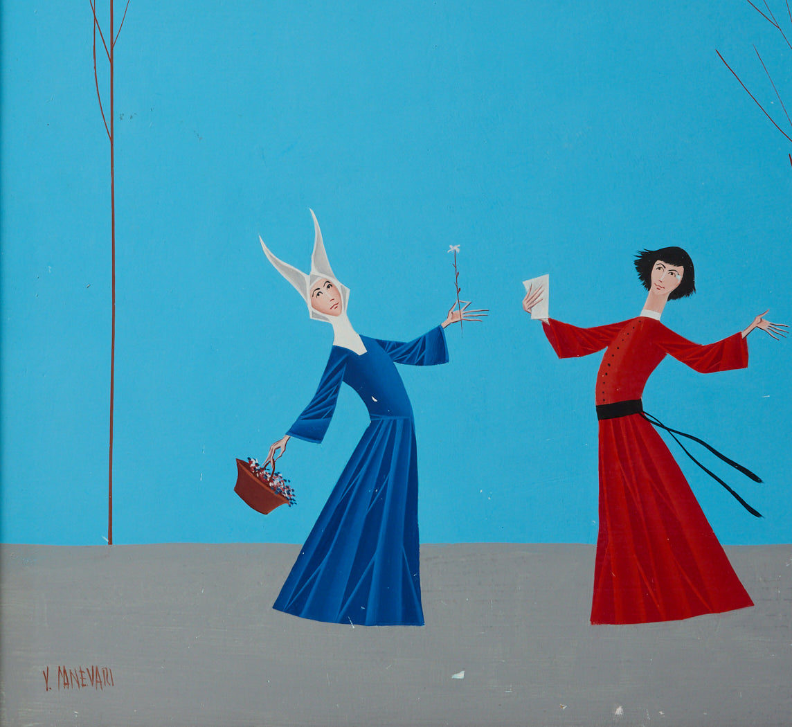 EXCHANGE OF LOVERS BY VENIERO CANEVARI (1926 - 1988)
