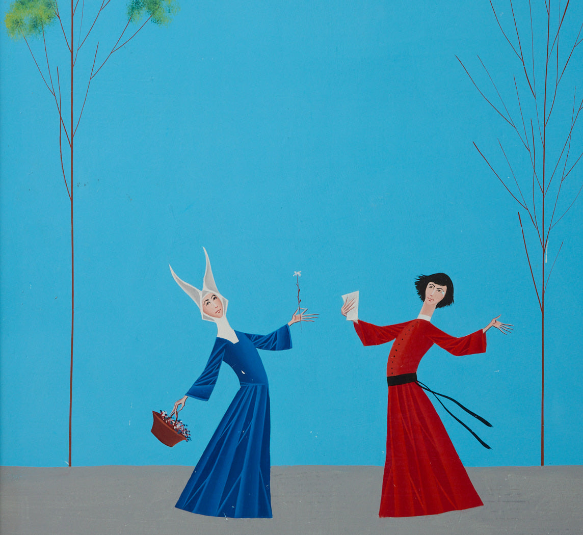 EXCHANGE OF LOVERS BY VENIERO CANEVARI (1926 - 1988)