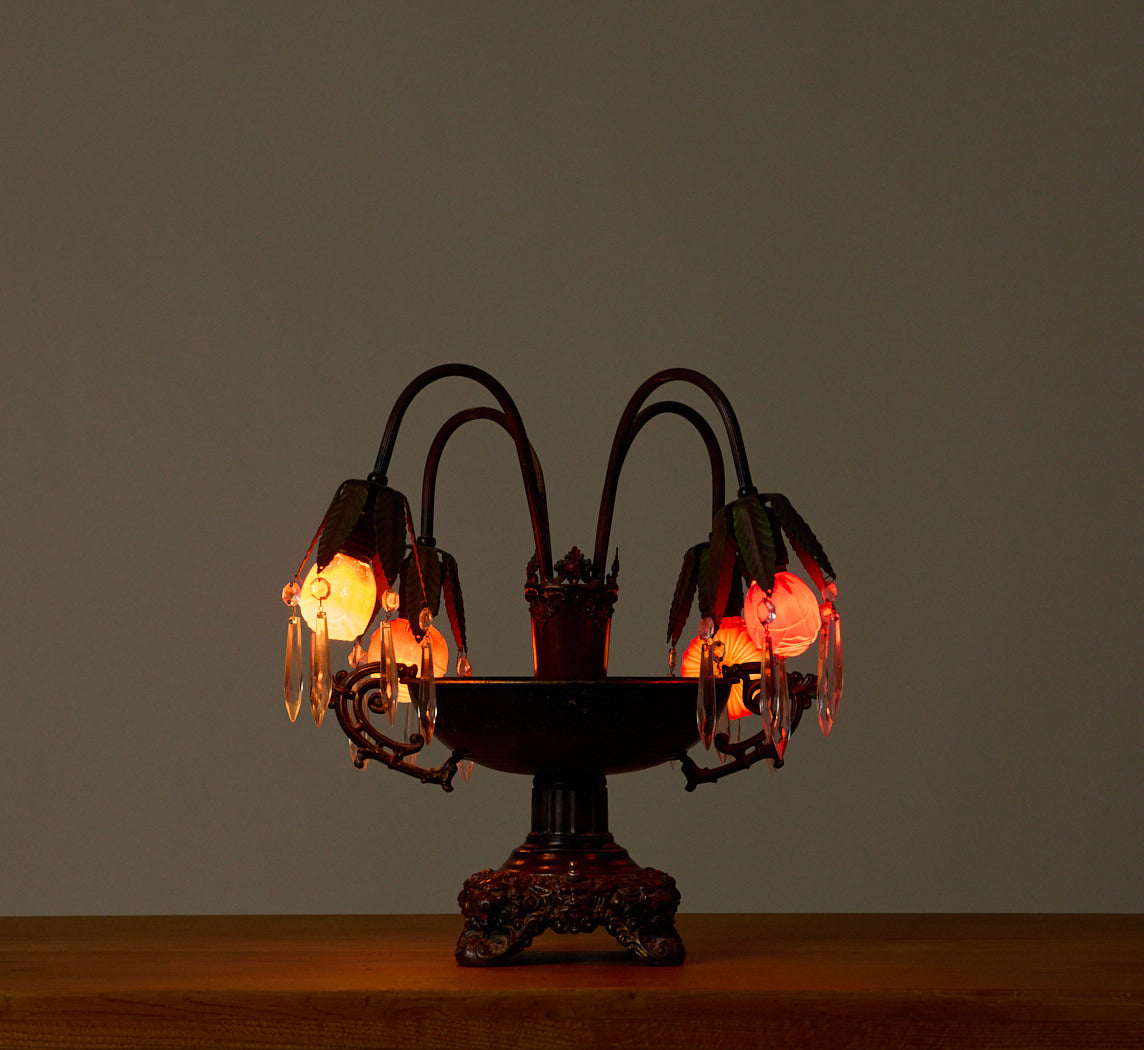 ART NOUVEAU EPERGNE LAMP