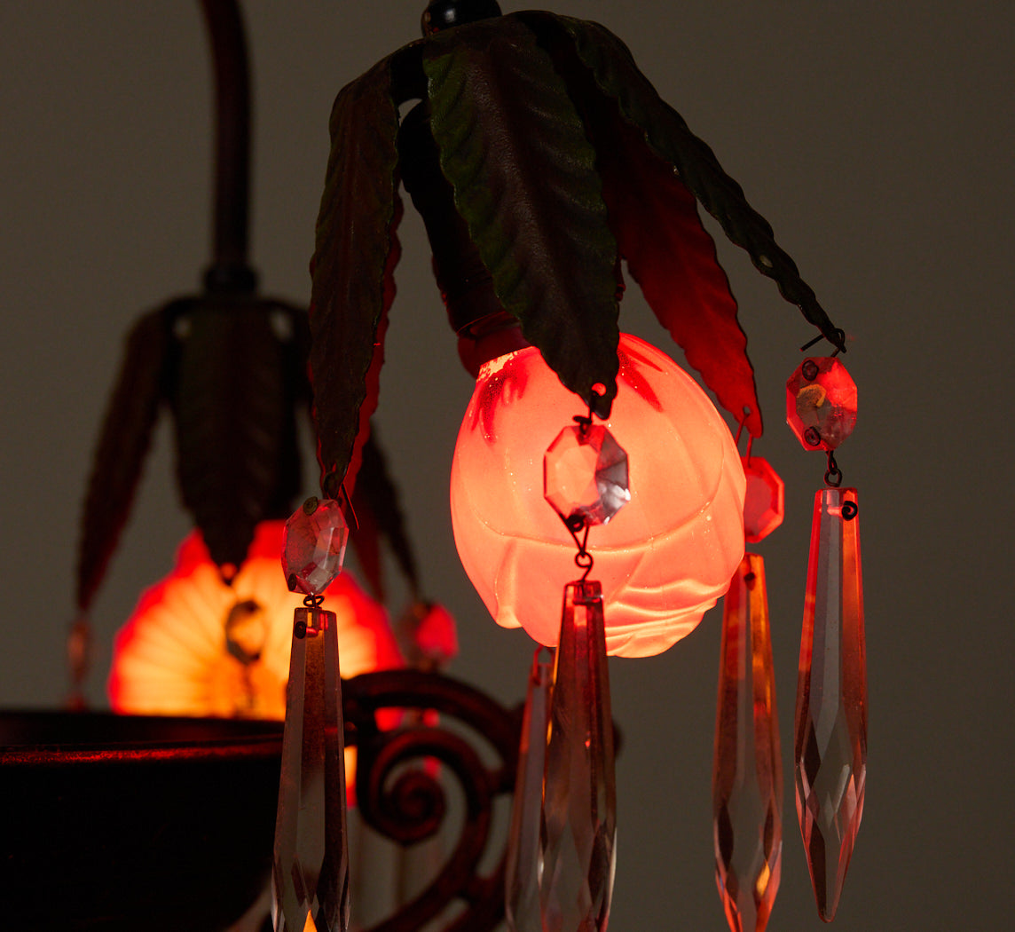ART NOUVEAU EPERGNE LAMP