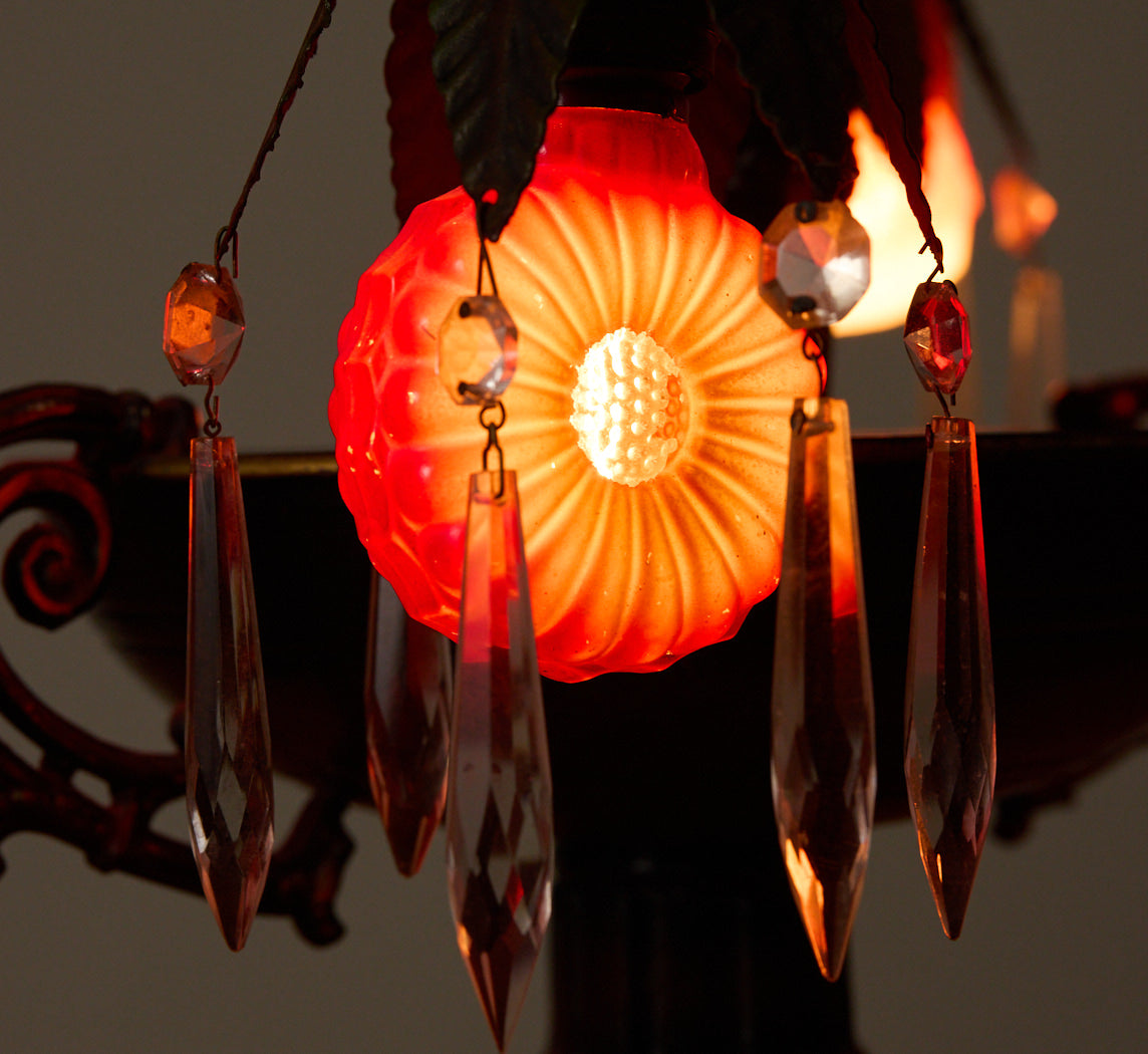 ART NOUVEAU EPERGNE LAMP