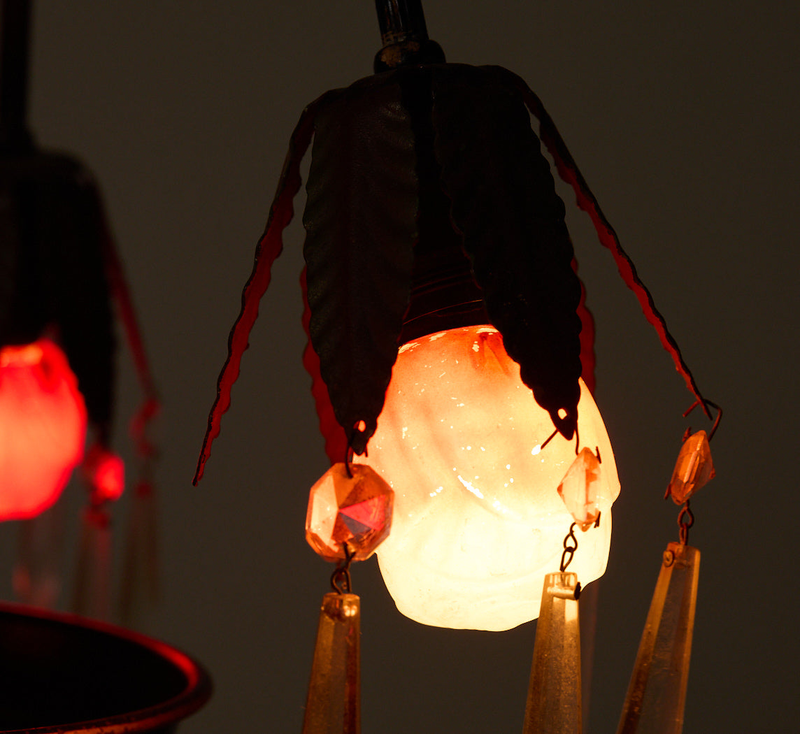 ART NOUVEAU EPERGNE LAMP