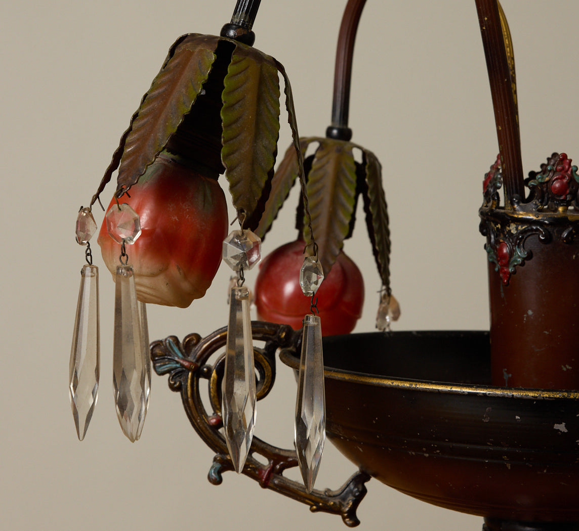 ART NOUVEAU EPERGNE LAMP