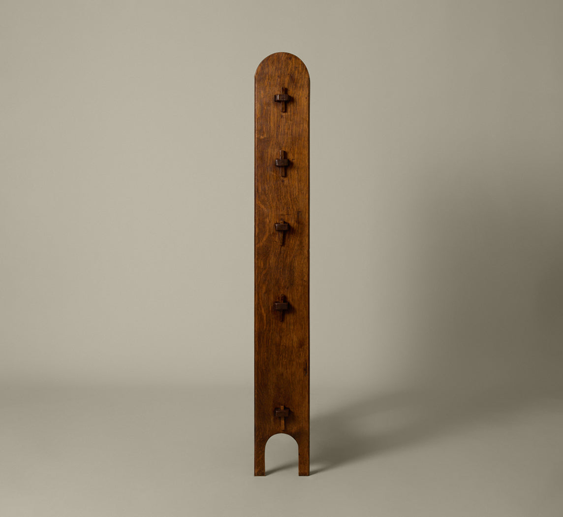 1940S FRENCH BRUTALIST BOOKCASE