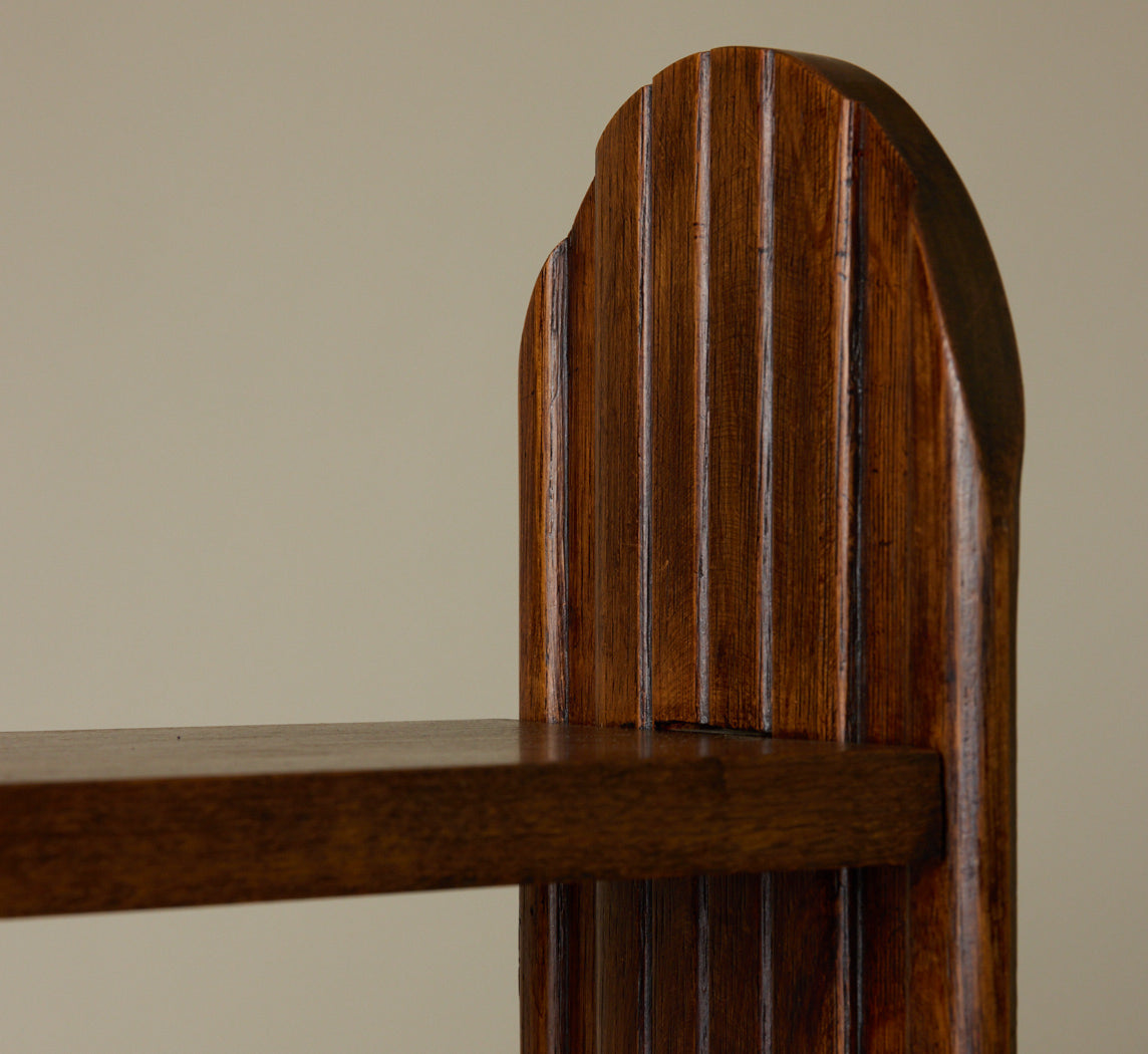 1940S FRENCH BRUTALIST BOOKCASE