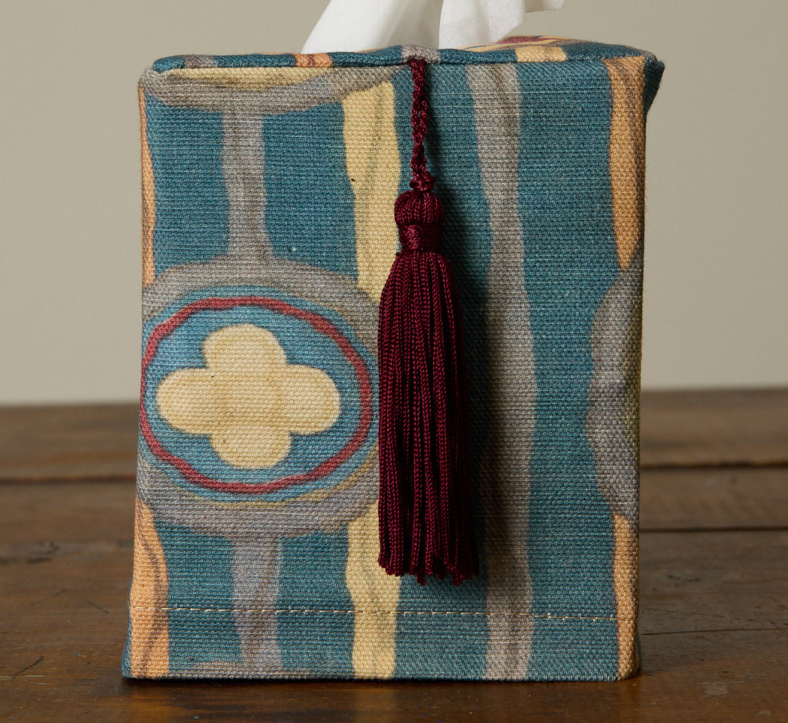 PIERCE & WARD IBIS FRESCO TISSUE BOX COVER