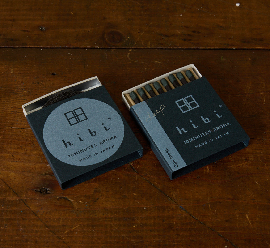 HIBI INCENSE MATCH IN OAK MOSS