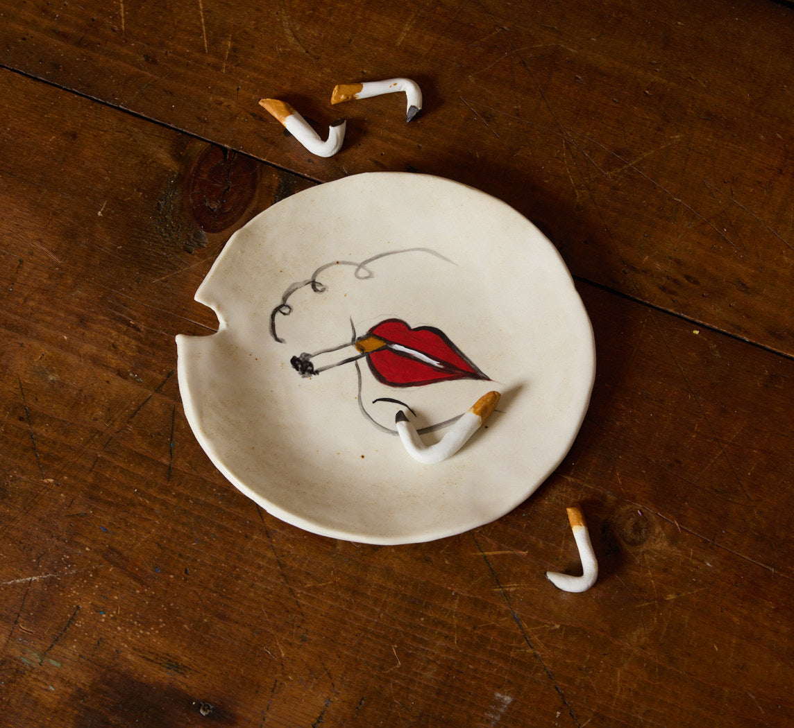 CERAMIC ASHTRAY BY ABRA