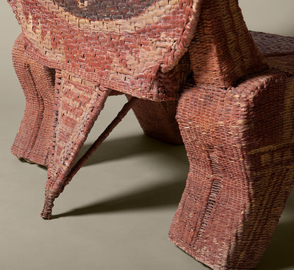 COYOTE CHAIR BY MARIO LOPEZ, CIRCA MID 20TH CENTURY