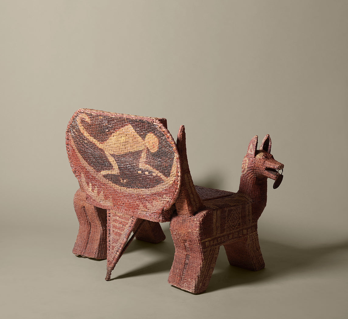 COYOTE CHAIR BY MARIO LOPEZ, CIRCA MID 20TH CENTURY