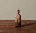 LITTLE MAN ON METAL PEDESTAL III BY GAYSER