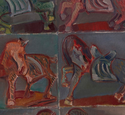 1940S EXPRESSIONIST HORSES