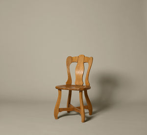 1970'S BELGIAN BRUTALIST DINING CHAIRS IN THE STYLE OF GILBERT MARKLUND (SET OF 6)