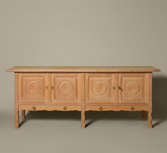 1960S WOODEN SIDEBOARD IN THE STYLE OF HENNING KJAERNULF